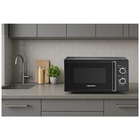 Microonde Capacità 20 Litri 1000w Colore Nero Smw20gb - Foto 2