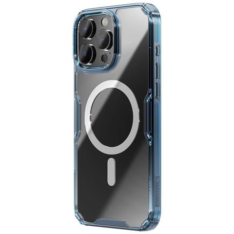 Cover per iPhone 16 Pro Max - TPU+PC, Trasparente, MagSafe - Foto 2