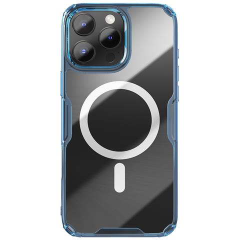 Cover per iPhone 16 Pro Max - TPU+PC, Trasparente, MagSafe - Foto 1