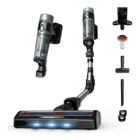 X-Force Flex 10.80 Aspirapolvere elettrica Batteria Secco Senza sacchetto 0,44 L Verde, Nero - Foto 1