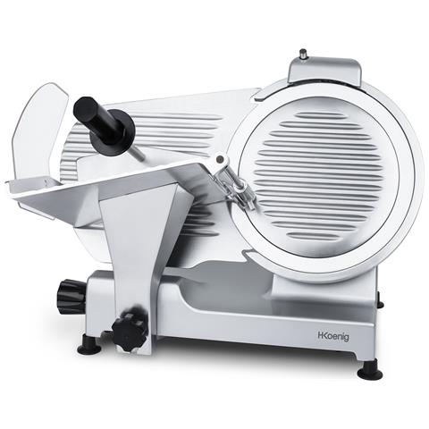Affettatrice elettrica professionale MSX300, Lama made in Italy 30cm, Affettatura precisa, Spessore di taglio 0-15 mm, 282 giri /minuti - Foto 6