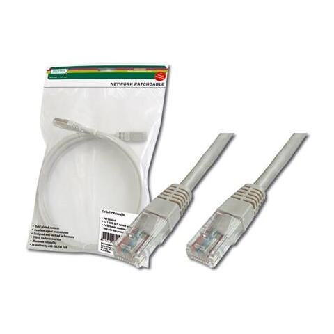 Cavo Rete Utp Cat. 5E Non Schermato - Lunghezza Mt. 15 - Colore Grigio - Foto 1