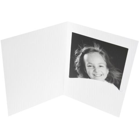 1x100 Daiber cartoncin. portafoto Profi-Line fino a 9x13cm bianco - Foto 1