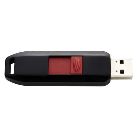 Chiavetta USB 16 GB Business Line Interfaccia USB 2.0 Colore Nero / Rosso - Foto 2