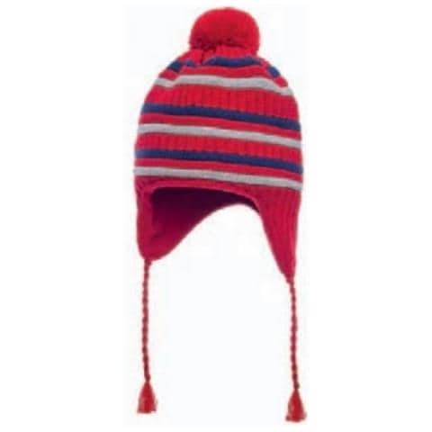 Cappello Bambino Peruviano Unica Grigio Rosso - Foto 2