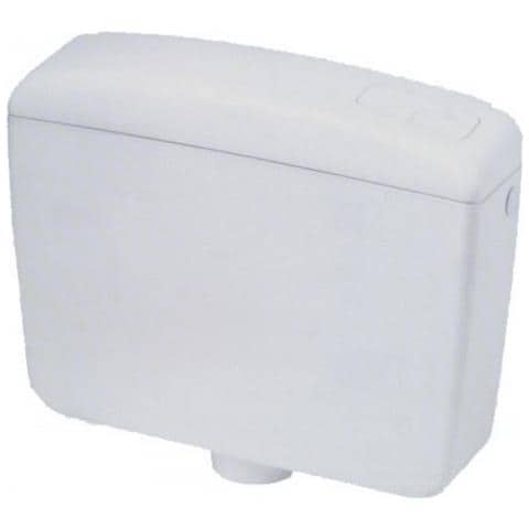 Cassetta Wc Zaino Plus 2 Plastica Bianca Con Rubinetto Idraulica - Foto 1