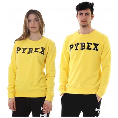 Felpa Giallo Maglia Unisex Taglia S - Foto 1