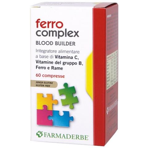 Farmaderbe Ferro Complex Integratore Alimentare 60 Compresse - Foto 2