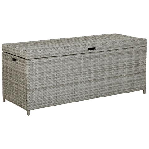 Cesta Da Giardino In Polirattan Grigio 158x63 Cm Modena - Foto 26