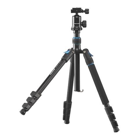 Rondo 430TM RB6.5 - Treppiede da viaggio con testa a sfera, capacità di carico 3 kg, dimensioni confezione: 39 cm, altezza estensione: 135 cm - Foto 2