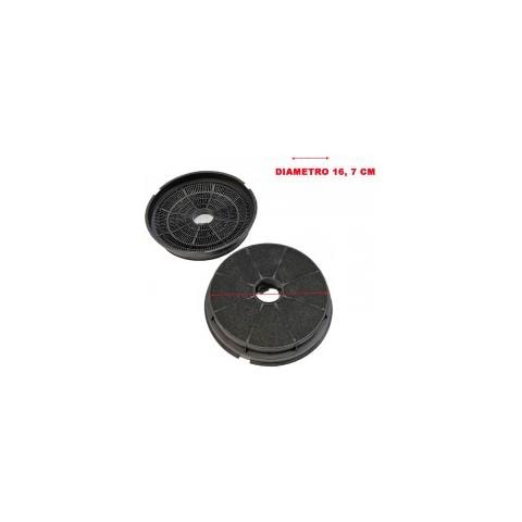 MARELSHOP® Filtri Ai Carboni Attivi 2 Pz Per Cappa H 35 Mm Diametro 16 7 Cm Compatibili Marelshop®