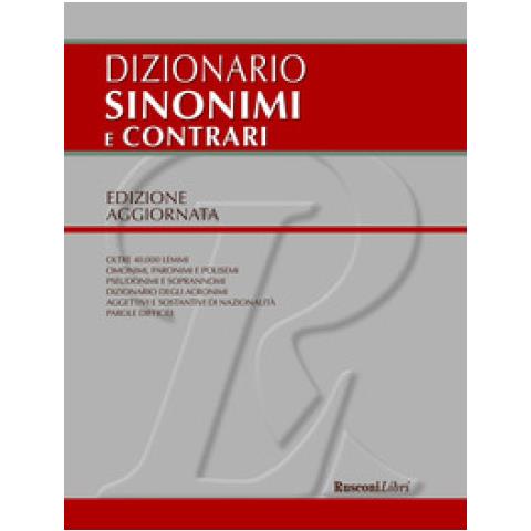 Dizionario Sinonimi E Contrari - Foto 2