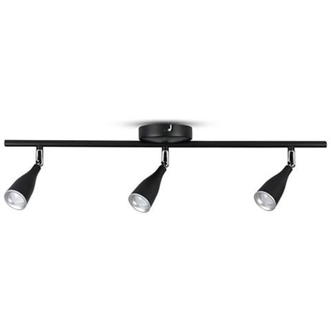 V-tac Vt-813 Lampada Led 13.5w Ruotabile Da Parete Nero Tripla Testa Luce Bianco Caldo 3000k - Sku 8271 - Foto 1