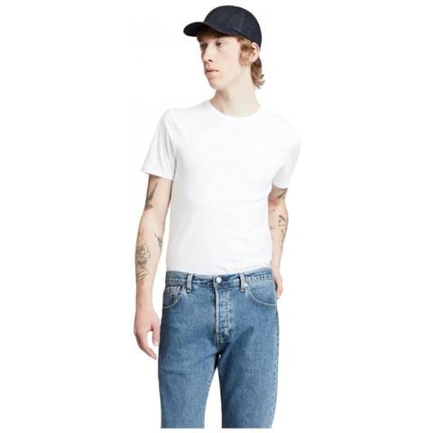 Slim 2pk Crewneck 1 Two-pack Tee T-shirt Manica Corta Uomo Confezione Con T-shirt Taglia M - Foto 1