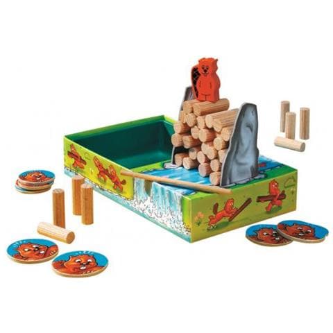 Billy Biber - Geschicklichkeitsspiel Zur Feinmotorik - Kinder & Erwachsene - 4 Jahr (e) - 10 Min (23280) - Foto 2
