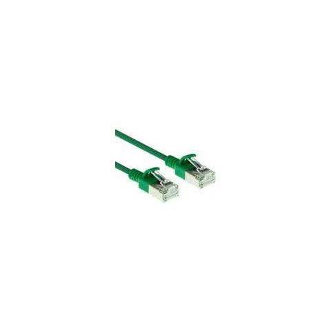 Green 5 Meter Lszh U /ftp Cat6a Datacenter Slimline Patch Cable Snagless With Rj45 Connectors (dc7705) - Foto 2