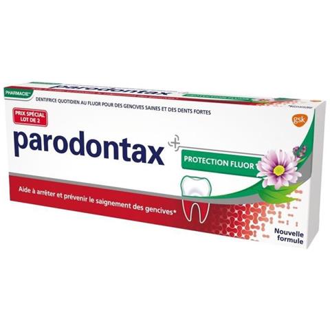 Fluoride Protection Dentifricio - 2 Tubi Da 75 Ml - Foto 1