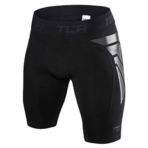 Boys Layer Carbonforce Pro Compression Base Pantaloncini Termica Sotto Gear - Nero Stealth S Boy (6-8 Anni)  - Foto 1