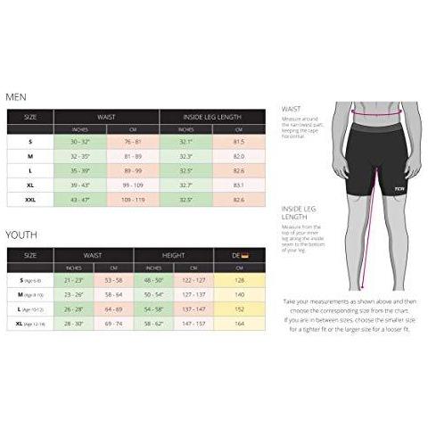 Boys Layer Carbonforce Pro Compression Base Pantaloncini Termica Sotto Gear - Nero Stealth S Boy (6-8 Anni)  - Foto 4