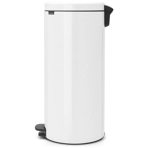 Pattumiera A Pedale 30l Bianco - 114748 - Foto 3