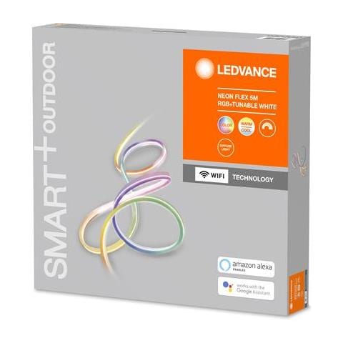 Ledvance Smart+ Wifi Neon Flex Rgbw Multicolore 15w 2700-6500k, 5 Metri, Outdoor Ip44, Spina Type-c (eu) - Foto 2