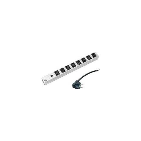 333.408 8AC outlet (s) 1U Nero, Grigio, Argento unità di distribuzione dell'energia (PDU) - Foto 1