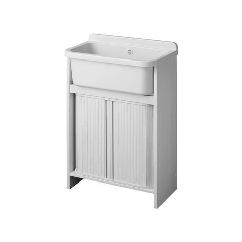 Mini Lavatoio Bianco 55x35 Cm - Foto 2