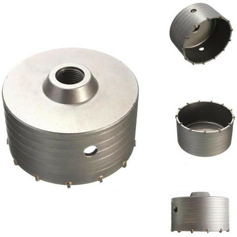 Fresa Carotatrice Tazza 160 Mm Asta Barra Sds Plus 60cm Prolunga Punta Trapano - Foto 4