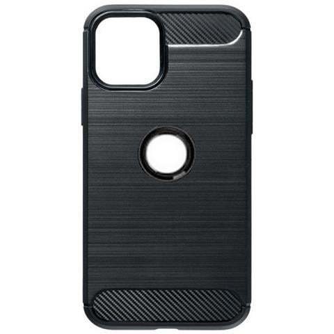 Custodia B-case Tpu Silicone Cover Case Per Apple Iphone 14 Pro Max Carbon Metal Black - Foto 2