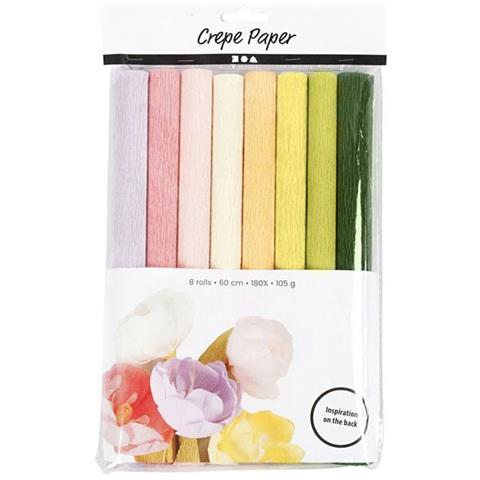 Krepppapier - 250 Mm - 600 Mm - 8 Bltter - 105 G (209001) - Foto 2