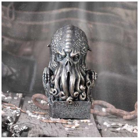Nemesis Now - Figurina Di Cthulhu H.p Lovecraft Calamaro Polpo Ornamento 17 Cm - Foto 8
