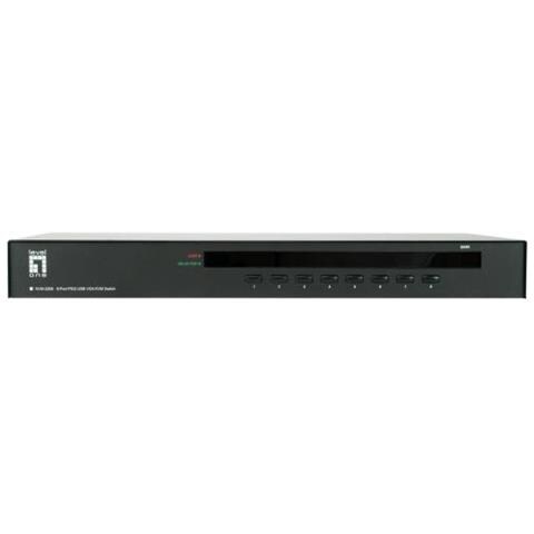 Switch Kvm-3208 Per Keyboard-video-mouse (kvm) Montaggio Rack Colore Nero - Foto 3