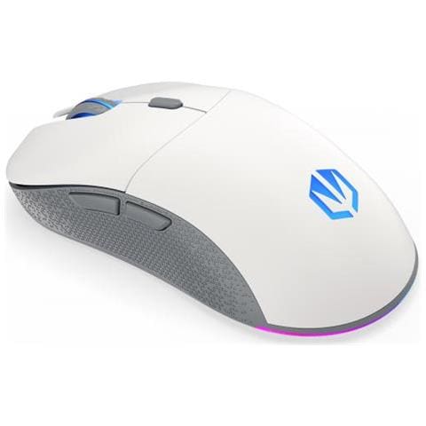 Gem Plus Wireless Onyx White Mouse Ambidestro Rf Wireless + Usb Type-c Ottico 26000 Dpi - Foto 2