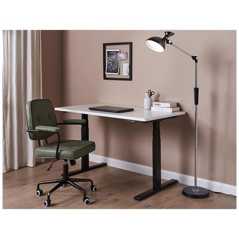 Lampada Da Terra A Led Andromeda Con Dimmer Metallo Argento - Foto 1