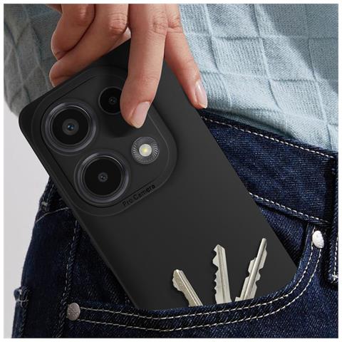 Cover Per Xiaomi Redmi Note 13 Pro 4g Silicone Mat Fotocamera Protetta - Foto 5