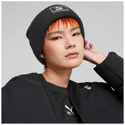 Prime Ws Cuff Trend Beanie 02405601, Unisex, Nero, Marime Universala - Foto 2