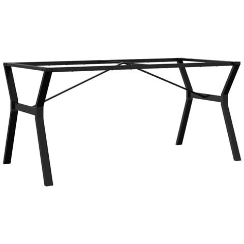 Telaio Gambe A Y Per Tavolo Da Pranzo 160x80x73 Cm In Ghisa - Foto 2
