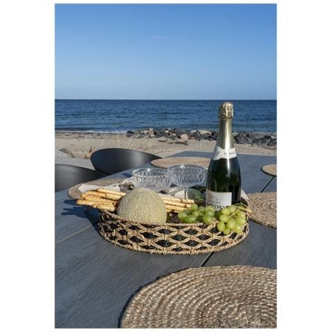 Vassoio Nerja - Marrone - Erba Marina - 38x38x7 Cm - Foto 2