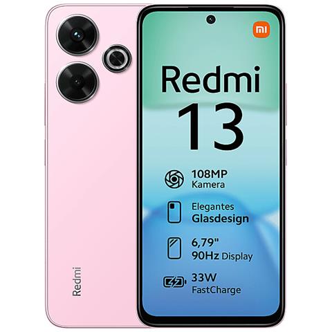 Redmi 13 128 GB 4G Dual Sim Display 6.79" LCD Slot Nano SD Fotocamera 108 Mpx Android Rosa - Foto 1