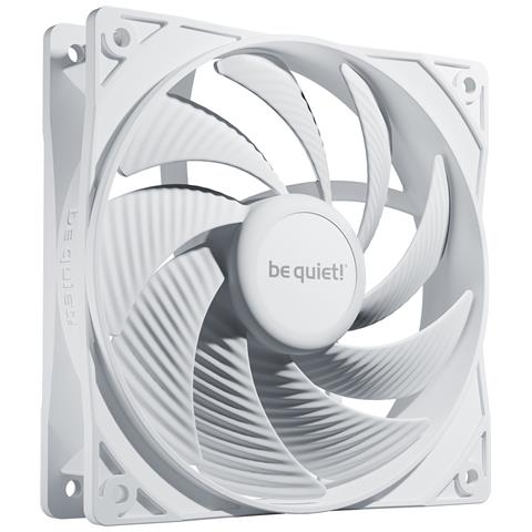 Pure Wings 3 120mm PWM high-speed White Case per computer Ventilatore 12 cm Bianco 1 pz - Foto 1