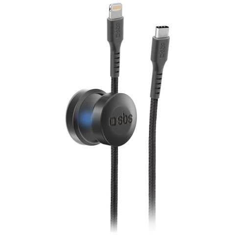 Cavo dati e ricarica con supporto magnetico - Connettori Lightning Made for iPhone (MFi) a USB-C - Foto 1