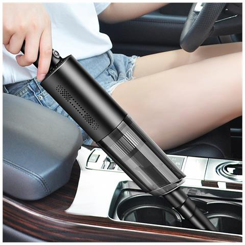 Aspirapolvere Per Auto Senza Fili Con Ricarica Wireless Black - Foto 2