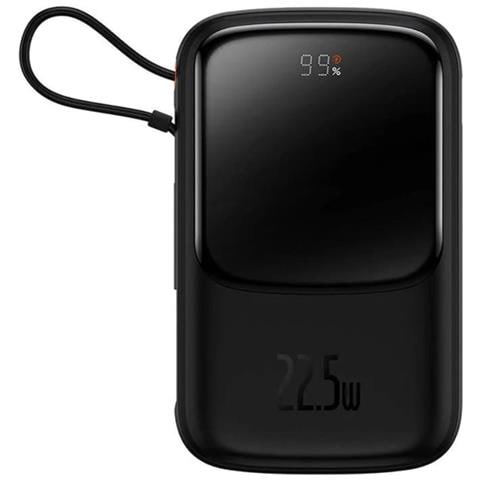 PPQD060101 batteria portatile Polimeri di litio (LiPo) 10000 mAh Nero - Foto 1