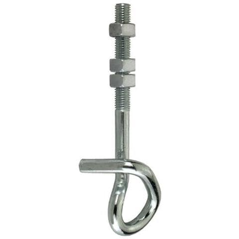 Condy - 2 Ganci Di Sicurezza Per Altalene Zincati 12x180mm - Foto 1