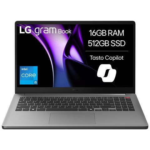 Notebook Gram Book 15U50T-G.AAS3U1 Monitor 15.6" Full HD Intel Core i5-1334U RAM 16GB SSD 512GB Wi-Fi 6 Windows 11 Home - Foto 1