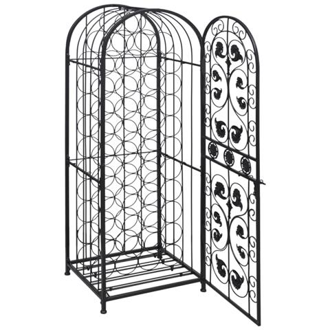 Lusso Casadino - Portabottiglie Per 45 Bottiglie Di Vino In Metallo - Foto 1