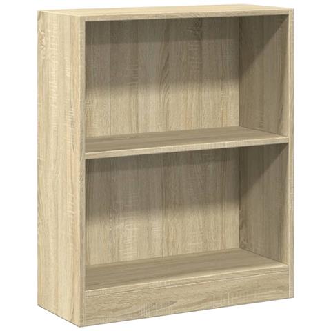 Lusso Casadino -  Libreria Rovere Sonoma 60x24x76 Cm In Legno Multistrato - Foto 1