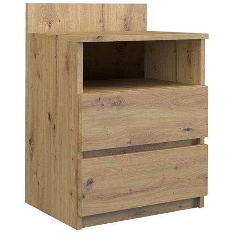 M1 ARTISAN comodino 2 cassetto /cassetti Quercia - Foto 1