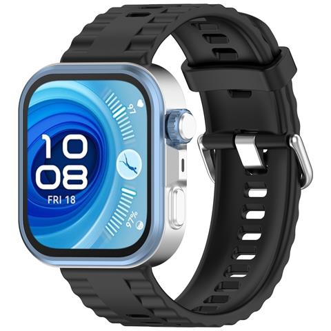 Cinturino In Silicone Per Huawei Fit 4 Pro Black - Foto 1