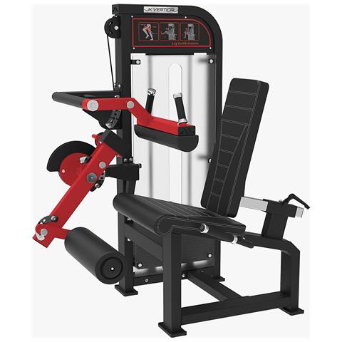 Jkv Combo Seated Leg Vertical Line Combo Leg Extension / Leg Curl Seduto - Pacco Pesi 100 Kg - Foto 1